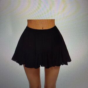 AVIDLOVE Black Skater Skirt, NWT